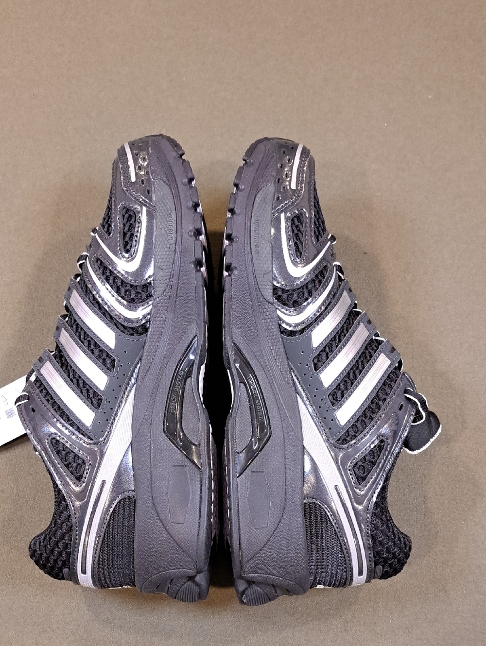 Adidas Adistar Control 5 - Color: Black/Silver - Size: Unisex-Men 8.5, Women 9.5 - Picture 6 of 10